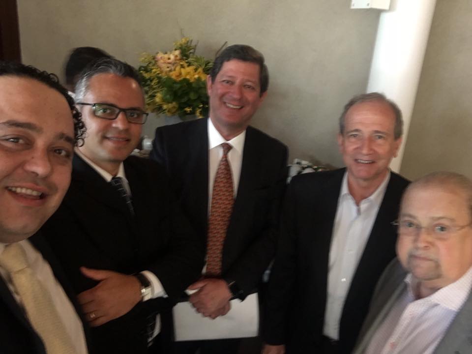 Almoço na FIESP com Paulo Skaf